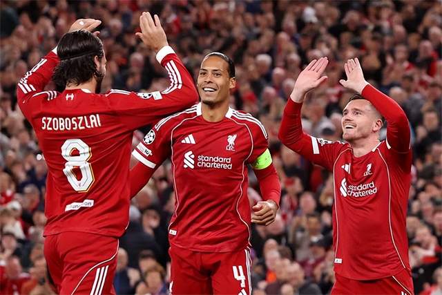 横扫德甲劲, 利物浦在欧